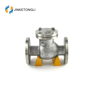 JKTLPC008 backflow swing forged steel non return 1/4" check valve